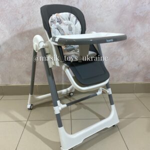 Стільчик для годування та гойдалка 2в1 Bambi M5897 Gray