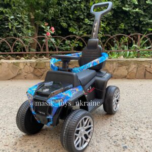 Каталка на акумуляторі, пульт, педаль M 5732EBLR синій