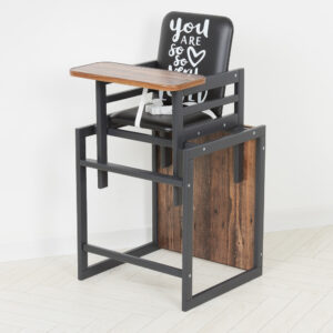 Стільчик для годування Graphite 2 в 1 Мангрове дерево