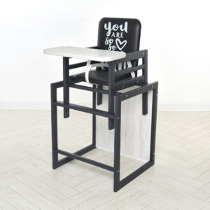 Стільчик для годування Graphite 2 в 1 Aляска