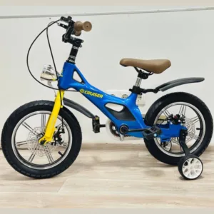 Велосипед Crussier ICONIC 16", фара, дискові гальма, Синій