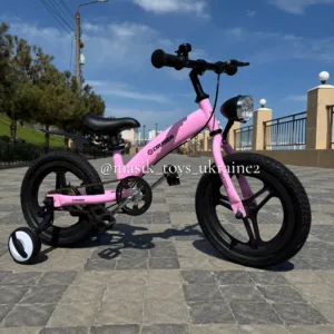 Велосипед-біговел Crussier SWITCH BIKE 14" Рожевий