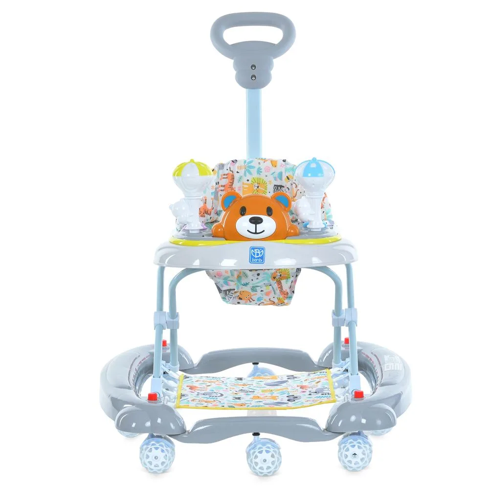 Ходунки BAMBI M 3656A-S-4UA Сірий УКР озвучка BLUETOOTH - Зображення 4