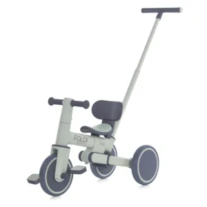 Велосипед-біговел 3в1 Foldi ME 1202 Сіро-зелений