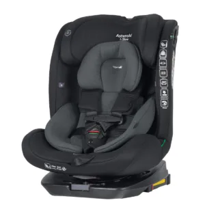 Автокрісло CARRELLO Asteroid i-Size Magnet Gray 40-150см ISOFIX, поворот