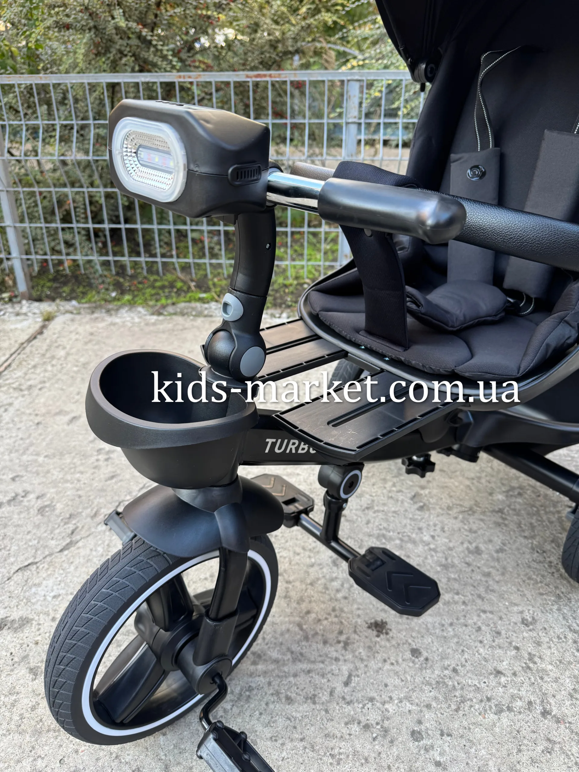 Велосипед Turbo Trike MT 1002-1 Elegant Black - Зображення 8