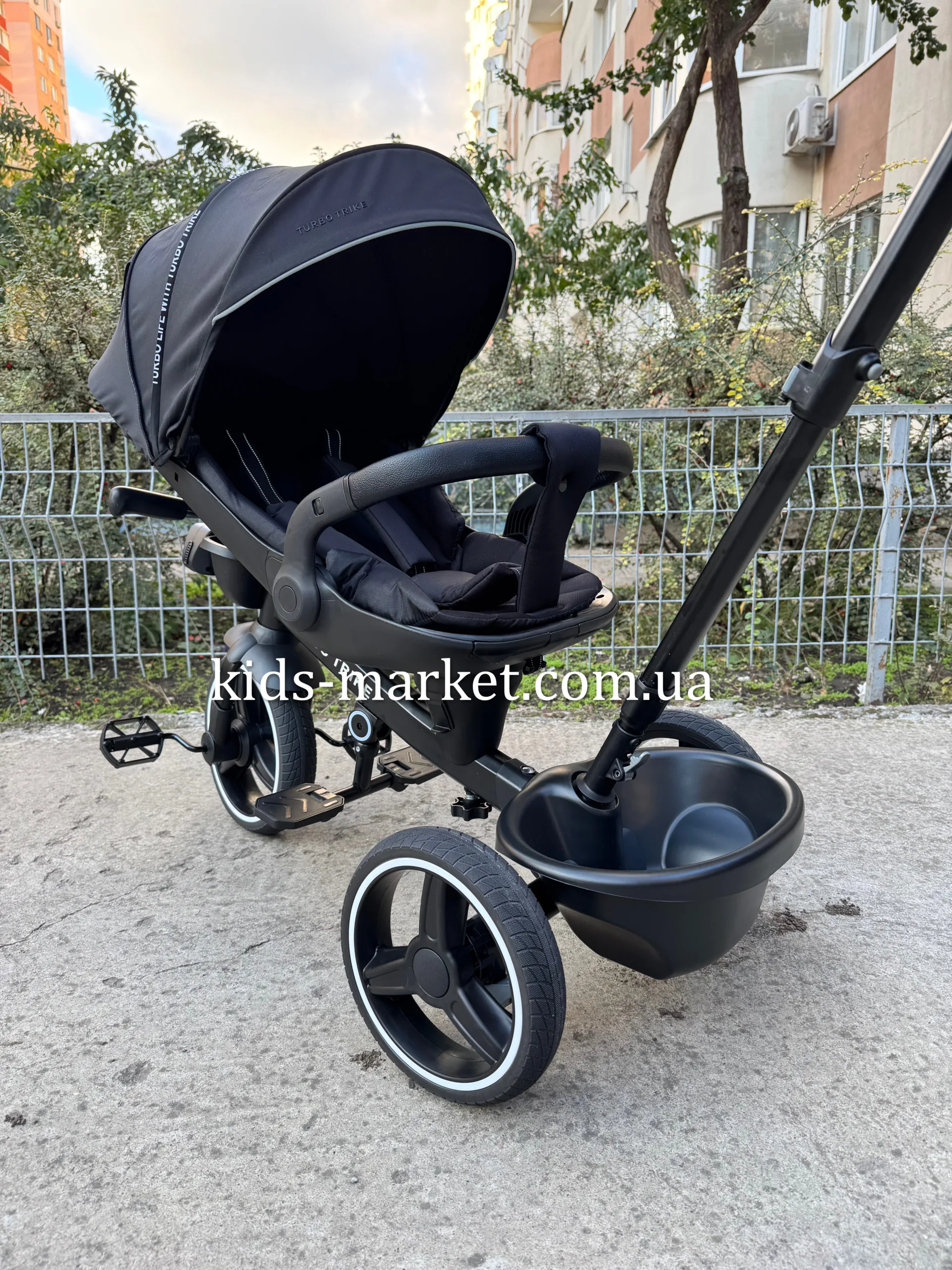 Велосипед Turbo Trike MT 1002-1 Elegant Black - Зображення 3