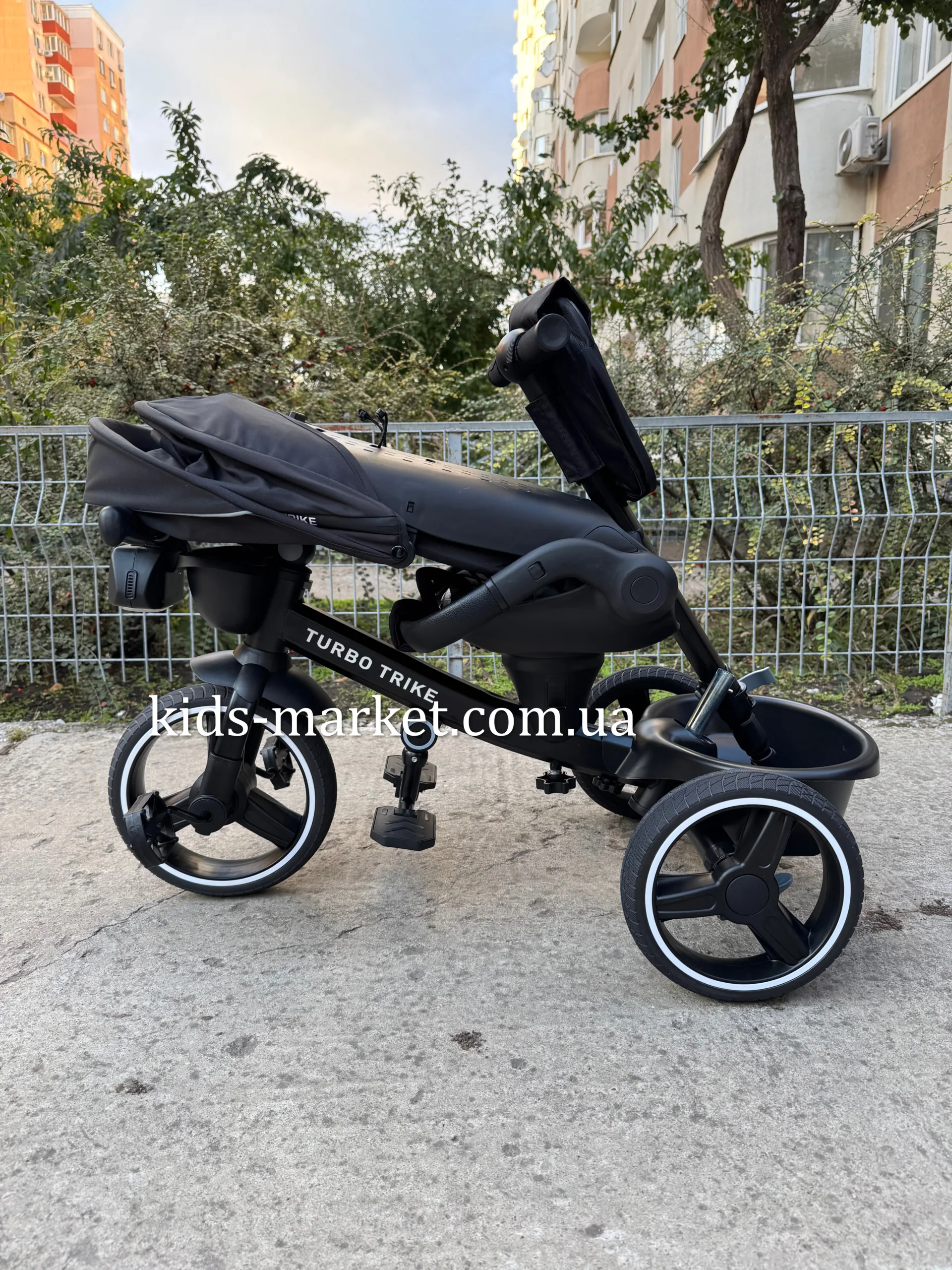 Велосипед Turbo Trike MT 1002-1 Elegant Black - Зображення 2