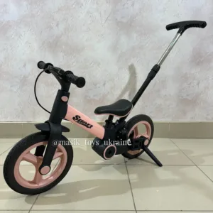 Велосипед-біговел, рама складна Sport 1200 рожевий