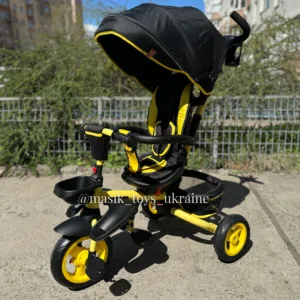 Складаний велосипед Tilly Flip з поворотним сидінням Жовтий