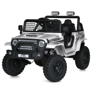 Електромобіль Джип M 5991EBLR-1, Білий