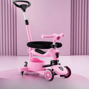 Самокат Maraton 3in1 K619 pink