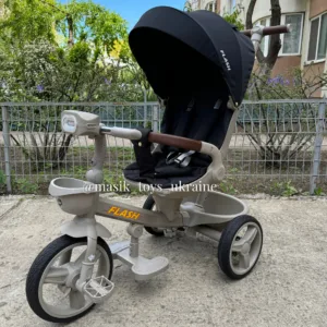 Велосипед триколісний TILLY FLASH T-3812 DARK GREY