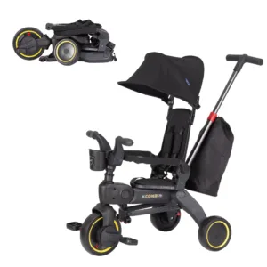 Велосипед триколісний TILLY COMBI T-392 BLACK