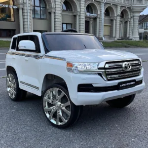 Електромобіль Toyota Land Cruiser JJ2022EBLR-1(24V), Білий