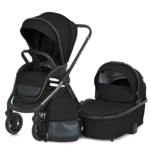 Коляска універсальна 2в1 ME 1124-2 PRESTIGE Black