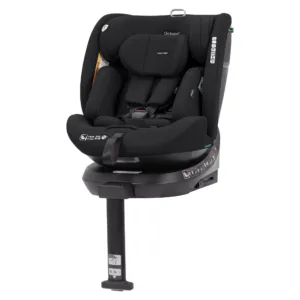 Автокрісло CARRELLO Octopus CRL-16002 Midnight Black i-Size 40-150см ISOFIX, поворот, опор.стійка