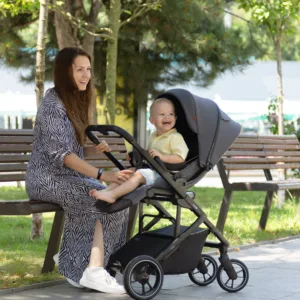 Прогулянкова коляска CARRELLO Alfa CRL-5508 BF Graphite Grey