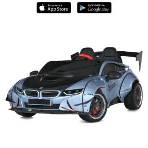 Дитячий електромобіль BMW M 5820EBLRS-12(24V), Блакитний
