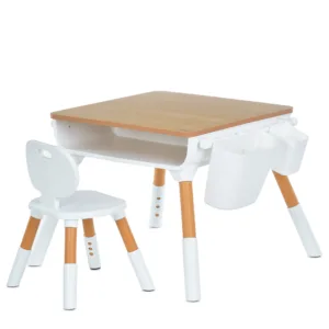 Столик зі стільчиком з розмальовкою ME 1203-13 бежевий