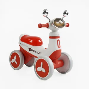 Біговел JOY колеса EVA, рама пластик, УКРАЇНСЬКЕ ОЗВУЧУВАННЯ підсвітка