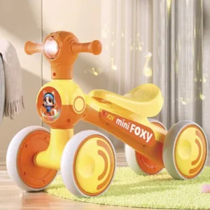 Біговел JOY колеса EVA, рама пластик, УКРАЇНСЬКЕ ОЗВУЧУВАННЯ підсвітка