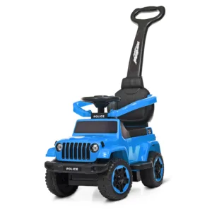 Каталка-толокар Jeep M 4288-12 блакитний (на батарейках)