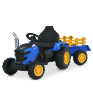 Електротрактор з пультом управління МР3 M 6261EBLR-4 синій