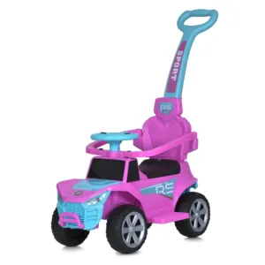Каталка-толокар на акумуляторі з пультом M 5764EBLR-8 рожевий