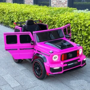 Електромобіль Mercedes Benz G63 AMG BRABUS 900 4WD M 6257EBLR-8 рожевий