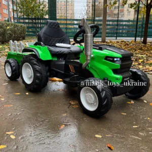 Електротрактор з пультом управління МР3 M 6261EBLR-5 зелений