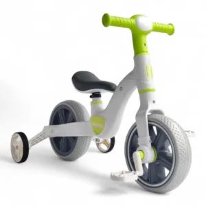 Дитячий велосипед-біговел 2в1 зелений