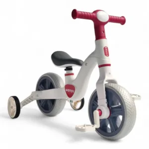 Дитячий велосипед-біговел 2в1 червоний