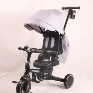 Велосипед-біговел Tri-cycle 6in1 Cruiser Milano 002, Сірий