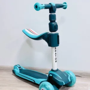 Самокат-біговел 2в1 Maraton Flex blue green