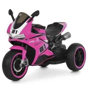Електромотоцикл Bambi Racer M 6264EL-8 рожевий