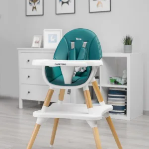 Стільчик для годування 2в1 Caretero Tuva Dark Green