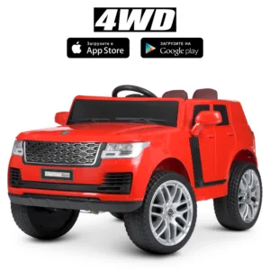 Електромобіль Range Rover M 4836EBLR-3 червоний