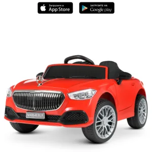 Електромобіль Mercedes M 4864EBLR-3 червоний