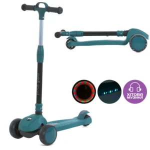 Самокат JR3-138-M бірюзовий