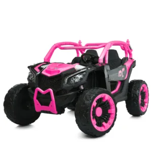 Електромобіль джип M 6124EBLR-8(24V) рожевий