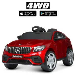 Електромобіль Mercedes M 4560EBLRS-3 Червоний в автофарбуванні