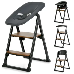 Стільчик шезлонг EL CAMINO GROWEE ME 1222 Black