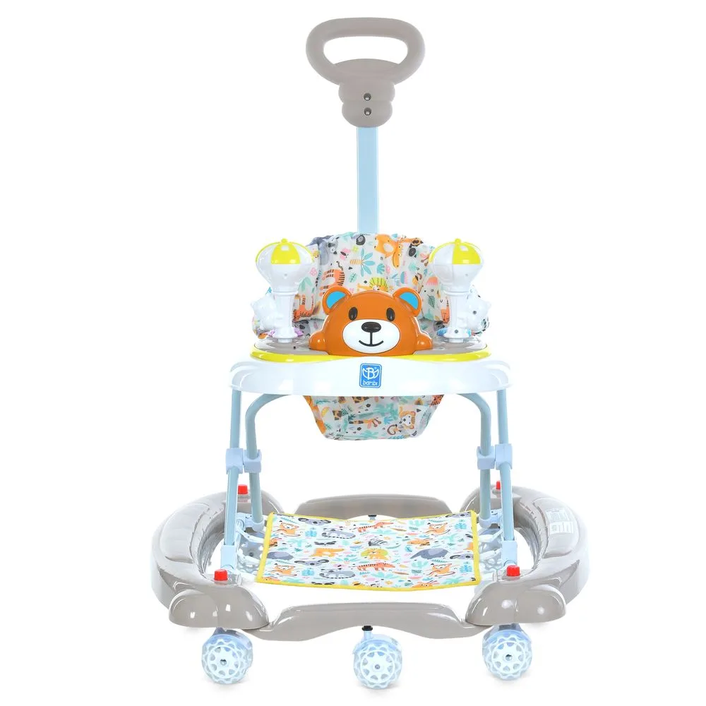 Ходунки BAMBI M 3656A-S-11UA Бежевий УКР озвучка BLUETOOTH - Зображення 4