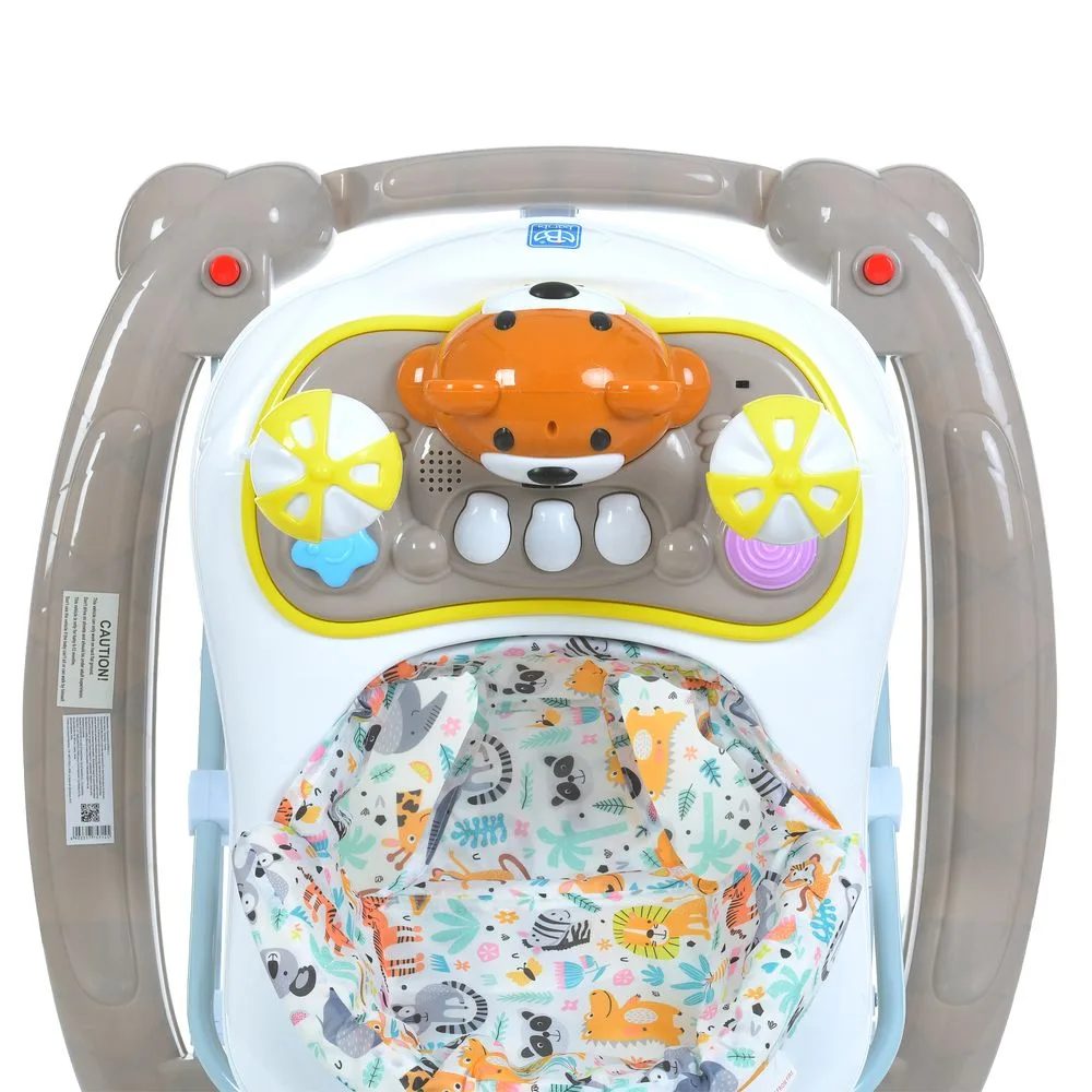 Ходунки BAMBI M 3656A-S-11UA Бежевий УКР озвучка BLUETOOTH - Зображення 2