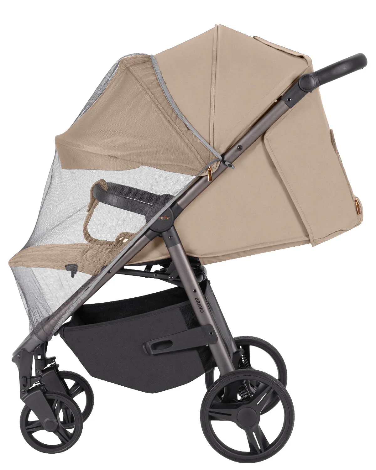 Прогулянкова коляска CARRELLO Bravo CRL-8512PU Deep Beige - Зображення 4