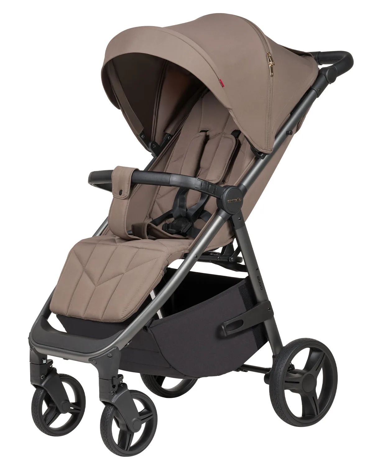 Прогулянкова коляска CARRELLO Bravo CRL-8512PU Coffee Beige - Зображення 1