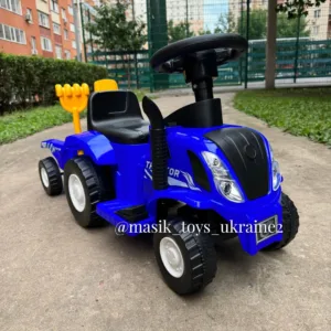 Толокар трактор з причепом M 6153B-4, Синій