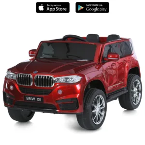 Електромобіль BMW X5 M 6139EBLRS-3 червоний в автофарбуванні