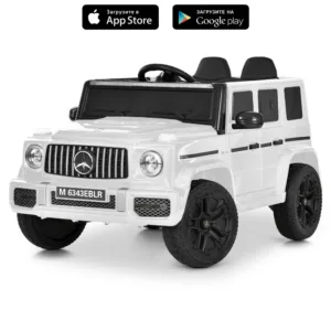 Електромобіль Mercedes-Benz M 6343EBLR-1, Білий
